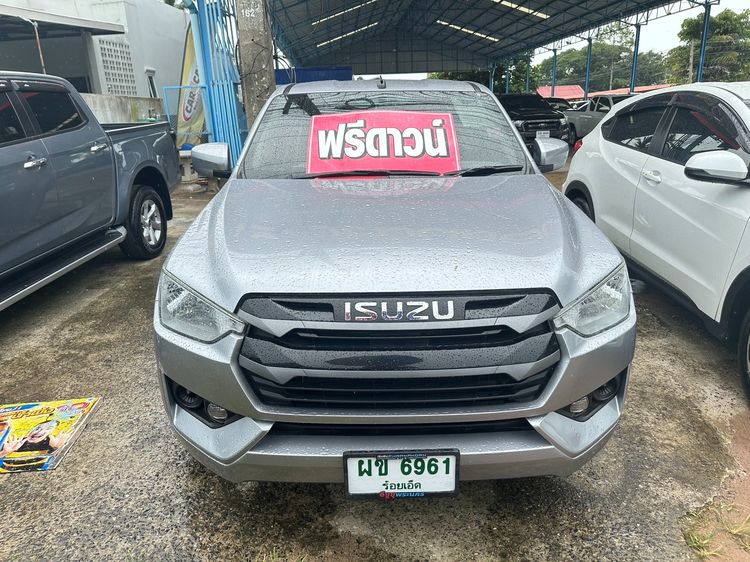 Isuzu D-MAX 2022 1.9 S Pickup ดีเซล ไม่ติดแก๊ส เกียร์ธรรมดา เทา รูปที่ 3