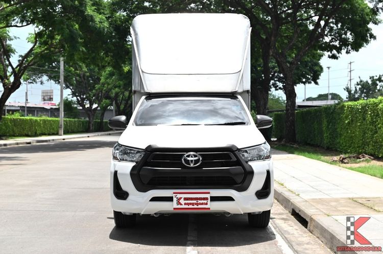 Toyota Hilux Revo 2023 2.4 Entry Pickup ดีเซล ไม่ติดแก๊ส เกียร์ธรรมดา ขาว รูปที่ 2