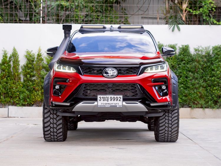 Toyota Fortuner 2022 2.4 Legender 4WD Utility-car ดีเซล ไม่ติดแก๊ส เกียร์อัตโนมัติ แดง รูปที่ 2