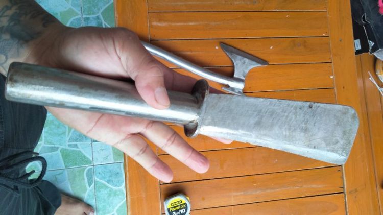 ขวานมีดกลึงเอง รูปที่ 7