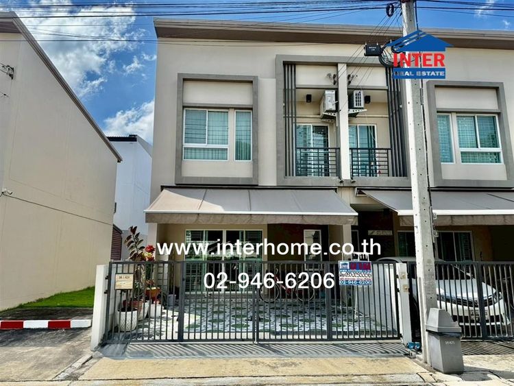 ทาวน์เฮ้าส์ 2 ชั้น 21 ตร.ว. หมู่บ้านกลางเมือง สวนหลวง ซอยเฉลิมพระเกียรติร.9 ซอย28 แยก14 เขตประเวศ กรุงเทพมหานคร