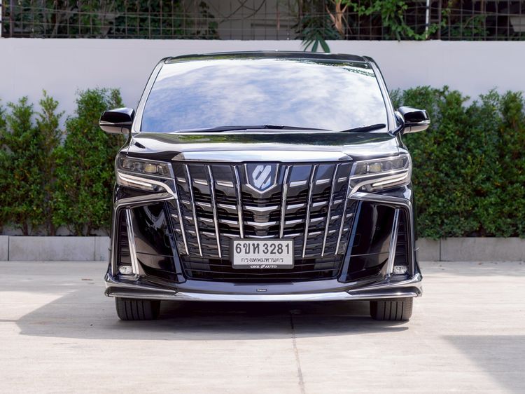 Toyota Alphard 2023 2.5 S C-Package Utility-car เบนซิน ไม่ติดแก๊ส เกียร์อัตโนมัติ ดำ รูปที่ 2