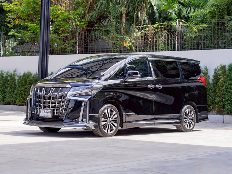 Toyota Alphard 2023 2.5 S C-Package Utility-car เบนซิน ไม่ติดแก๊ส เกียร์อัตโนมัติ ดำ รูปที่ 3