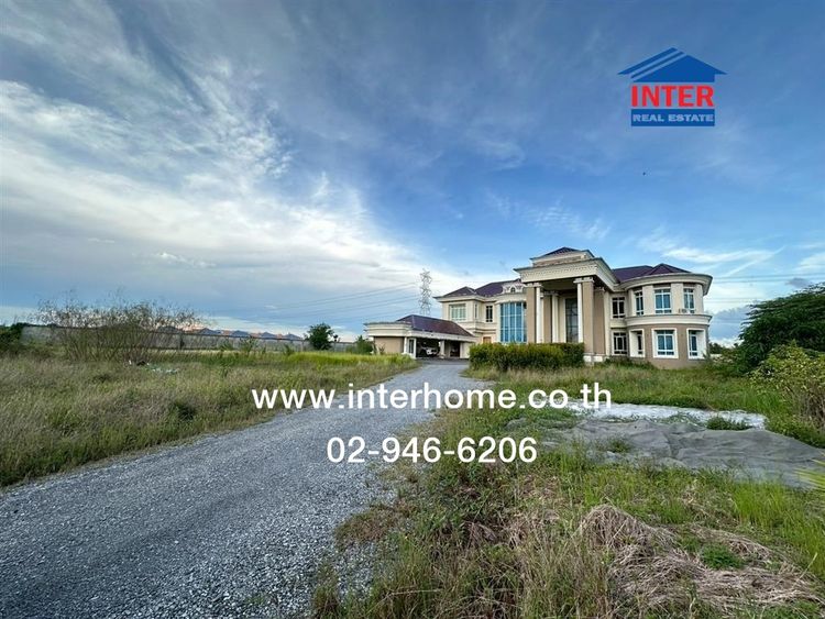 บ้านเดี่ยว 2 ชั้น 1100 ตร.ว. บ้านเดี่ยว ซอยวัดพระเงิน ถนนกาญจนาภิเษก ถนนบรมราชชนนี บางใหญ่ นนทบุรี รูปที่ 2