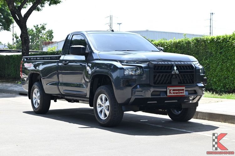 รถ Mitsubishi Triton All New 2.4 Pro 4WD Single Cab สี เทา