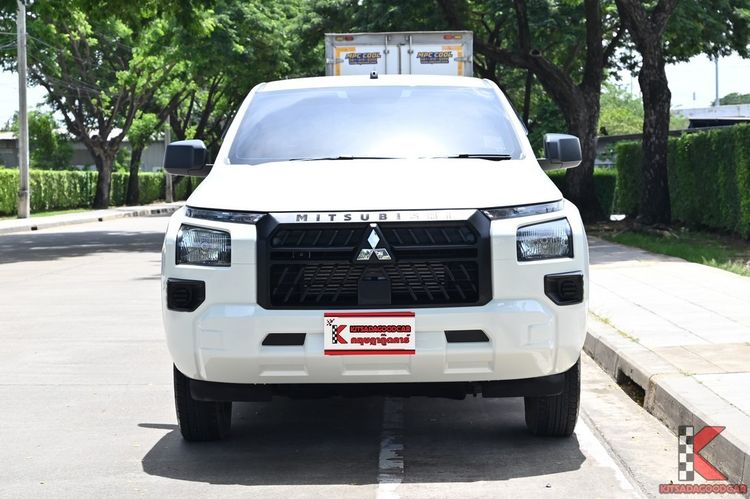 Mitsubishi Triton 2023 All New 2.4 Pro 4WD Single Cab Pickup ดีเซล ไม่ติดแก๊ส เกียร์ธรรมดา ขาว รูปที่ 2