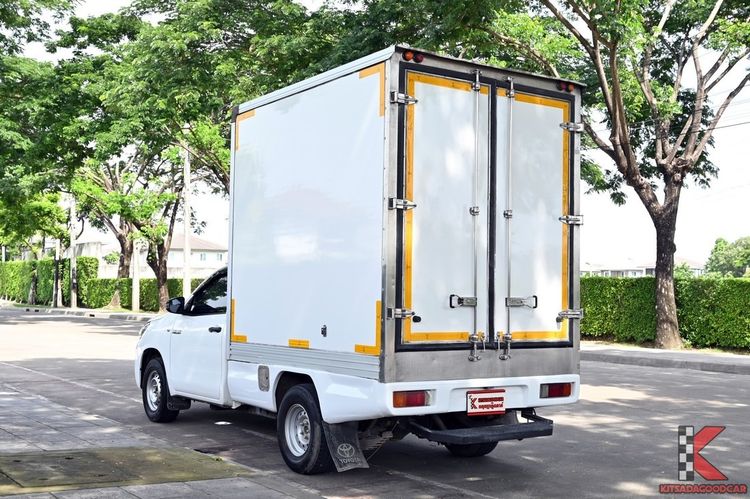 Toyota Hilux Revo 2022 2.4 Entry Pickup ดีเซล ไม่ติดแก๊ส เกียร์ธรรมดา ขาว รูปที่ 3