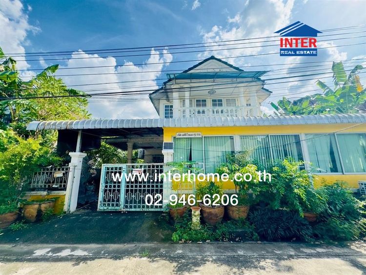 บ้านเดี่ยว 2 ชั้น 60 ตร.ว. หมู่บ้านกฤษดานคร17 ซอยพิมาน22 ถนนพุทธมณฑลสาย3 ซ.19 ถนนพุทธมณฑลสาย3 ถนนอักษะ เขตตลิ่งชัน กรุงเทพมหานคร