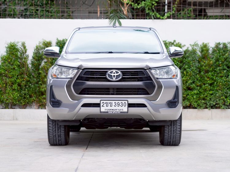 Toyota Hilux Revo 2021 Double Cab 2.4 Entry Prerunner Pickup ดีเซล ไม่ติดแก๊ส เกียร์อัตโนมัติ บรอนซ์เงิน รูปที่ 2
