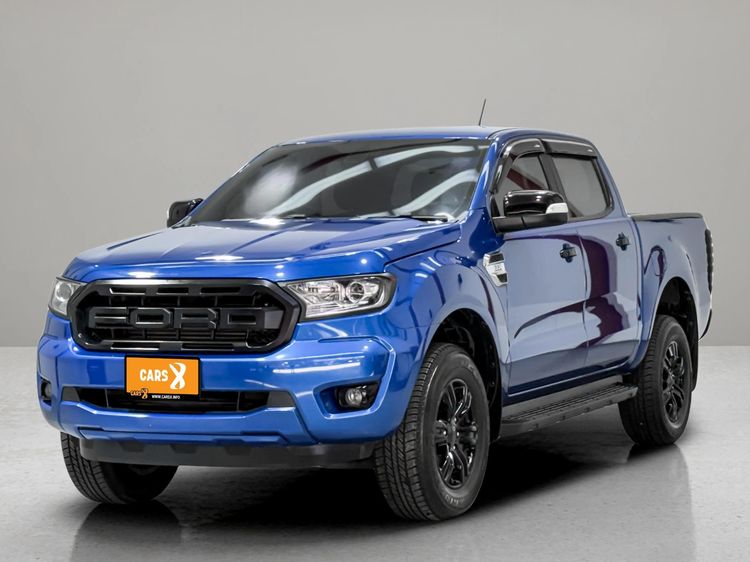 รถ Ford Ranger 2.2 Hi-Rider XLT สี น้ำเงิน