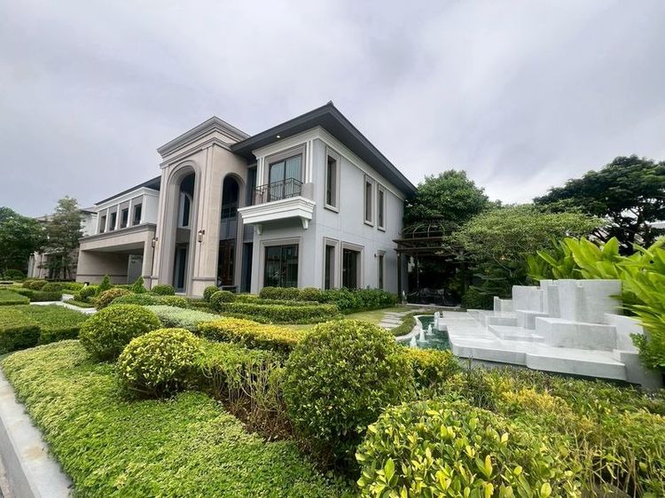 ตกแต่งครบ ขายหรือให้เช่าบ้านเดี่ยว 2 ชั้น บ้านตัวอย่างแต่งเต็ม แกรนด์ บางกอก บูเลอวาร์ด ราชพฤกษ์-ปิ่นเกล้า เลี้ยงสัตว์ได้ ใกล้เดอะมอลล์บางแค