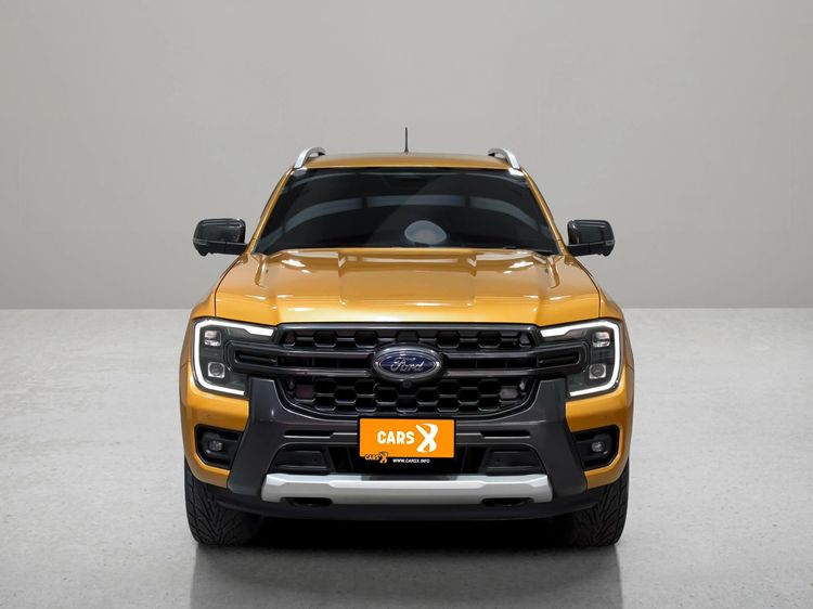 Ford Ranger 2022 2.2 Wildtrak 4WD Pickup ดีเซล ไม่ติดแก๊ส เกียร์อัตโนมัติ เหลือง รูปที่ 3