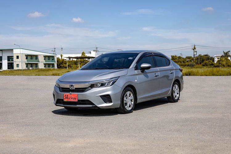 Honda City 2022 1.0 S Sedan เบนซิน ไม่ติดแก๊ส เกียร์อัตโนมัติ เทา รูปที่ 3