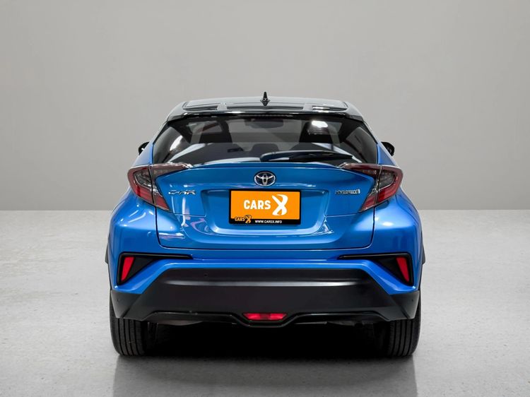 Toyota C-HR 2019 1.8 HV Hi Sedan ไฮบริด ไม่ติดแก๊ส เกียร์อัตโนมัติ น้ำเงิน รูปที่ 4
