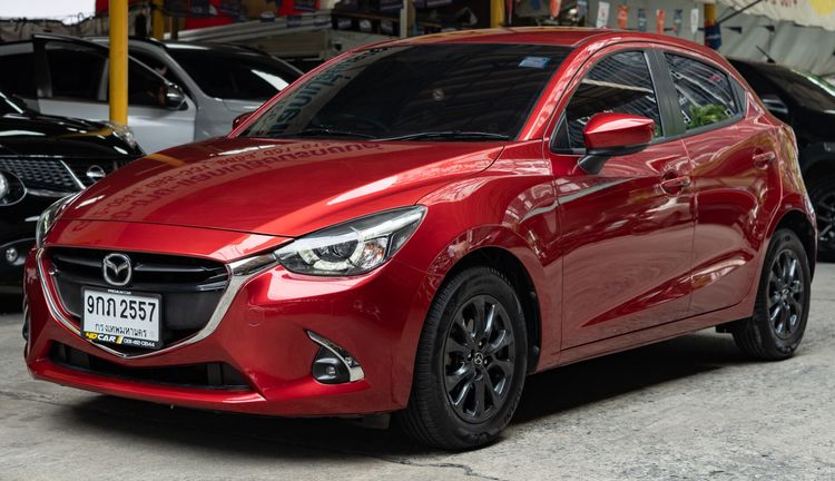 Mazda Mazda 2 2020 1.3 Sports High Connect Sedan เบนซิน ไม่ติดแก๊ส เกียร์อัตโนมัติ แดง รูปที่ 2