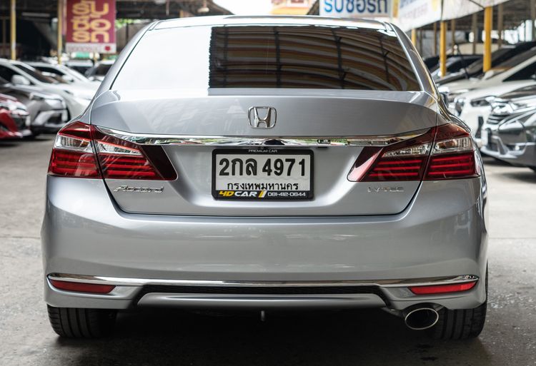 Honda Accord 2017 2.4 EL i-VTEC Sedan เบนซิน ไม่ติดแก๊ส เกียร์อัตโนมัติ เทา รูปที่ 4