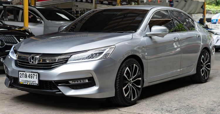 Honda Accord 2017 2.4 EL i-VTEC Sedan เบนซิน ไม่ติดแก๊ส เกียร์อัตโนมัติ เทา รูปที่ 2