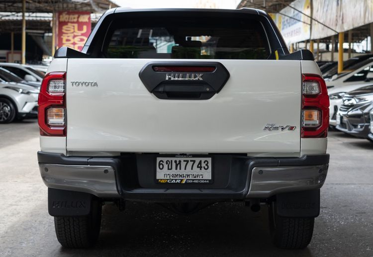 Toyota Hilux Revo 2021 Double Cab 4x4 2.8 Rocco Pickup ดีเซล ไม่ติดแก๊ส เกียร์อัตโนมัติ ขาว รูปที่ 4