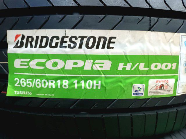 Bridgestone 265 60 18 ปี25 ใส่ฟรี-ส่งฟรี ชุดละ 21000.- รูปที่ 2