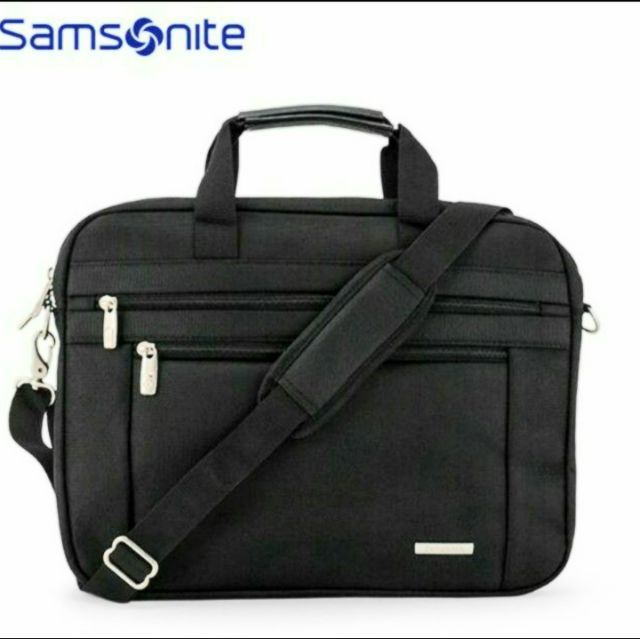 ไม่ระบุ ดำ ไนล่อน  1.โน้ตบุ๊กSamsonite Classic Business Briefcase – กระเป๋าเอกสารและโน้ตบุ๊ก