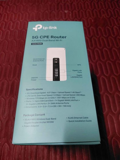 เร้าเตอร์ใส่ซิม TP-Link Archer NX200 (5G) รูปที่ 11