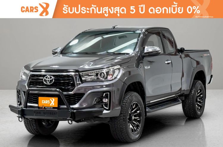 Toyota Hilux Revo 2020 2.4 Prerunner E Plus Pickup ดีเซล ไม่ติดแก๊ส เกียร์ธรรมดา เทา