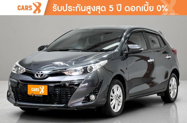 Toyota Yaris 2018 1.2 G Sedan เบนซิน ไม่ติดแก๊ส เกียร์อัตโนมัติ เทา