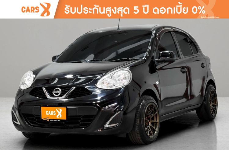 รถ Nissan March 1.2 E สี ดำ