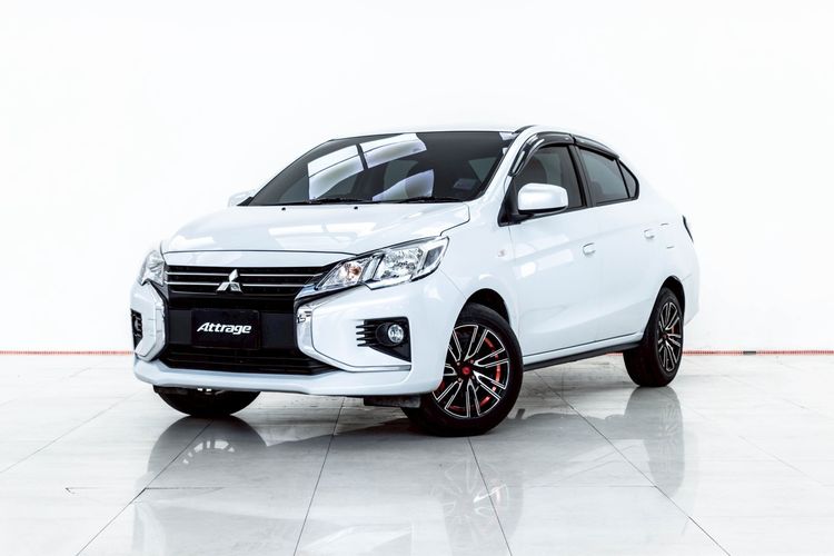 รถ Mitsubishi Attrage 1.2 Smart สี ขาว