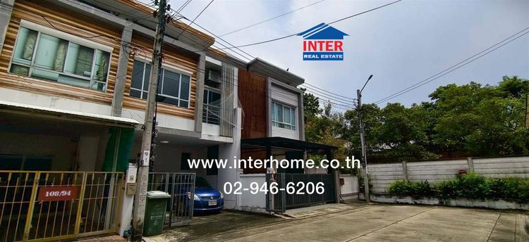 ทาวน์โฮม 2 ชั้น 21.8 ตร.ว. หมู่บ้านเดอะคลัสเตอร์วิลล์3 ถนนราชพฤกษ์ ถนนพระราม5 นครอินทร์ บางกรวย นนทบุรี รูปที่ 3