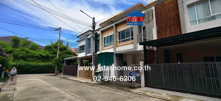 ทาวน์โฮม 2 ชั้น 21.8 ตร.ว. หมู่บ้านเดอะคลัสเตอร์วิลล์3 ถนนราชพฤกษ์ ถนนพระราม5 นครอินทร์ บางกรวย นนทบุรี รูปที่ 2