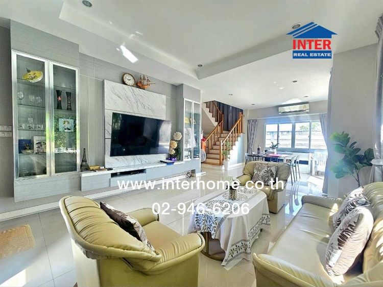 บ้านเดี่ยว 2 ชั้น 52.1 ตร.ว. หมู่บ้านเดอะเบสท์ หทัยราษฎร์-ไทยรามัญ ถนนไทยรามัญ เขตคลองสามวา กรุงเทพมหานคร รูปที่ 3