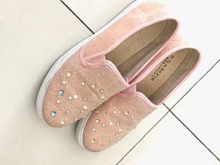 SSAMZIE SPORT WOMEN'S SHOES W-SPARKLING STONES SIZE 8