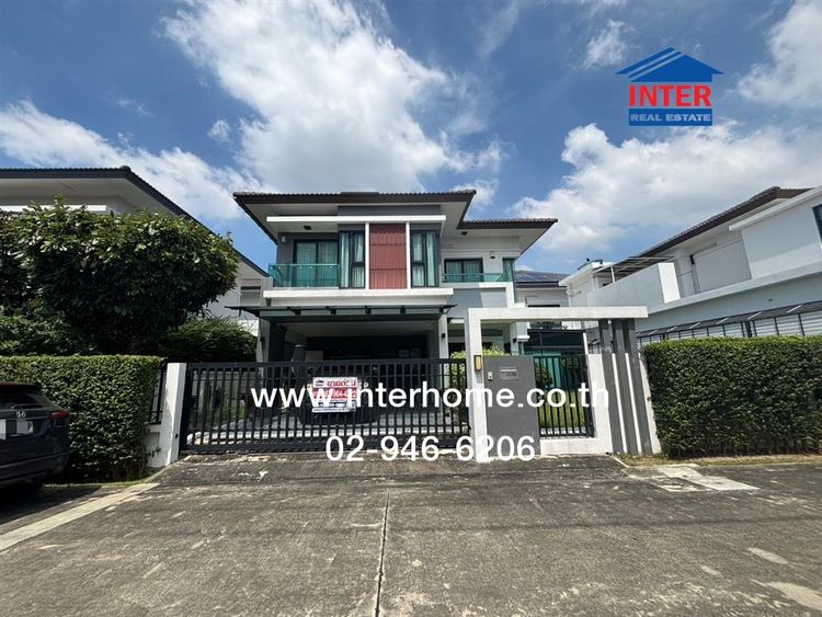 บ้านเดี่ยว 2 ชั้น 68 ตร.ว. หมู่บ้านเอ็นซีออนกรีน ฌาร์ม ซอยลำลูกกา71 ลำลูกกา ปทุมธานี