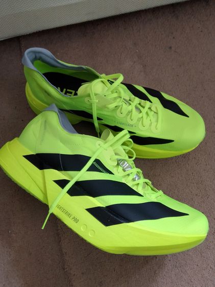 รองเท้าวิ่ง อื่นๆ ผู้ชาย เหลือง adidas Adizero Adios Pro 4 Size 9 US