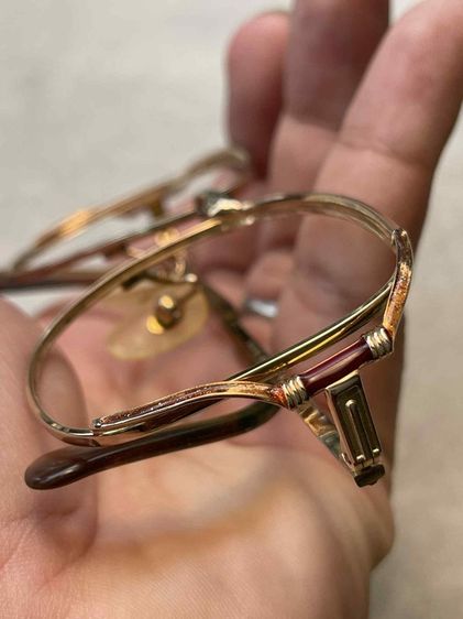 กรอบแว่นวินเทจ VISTA TW-1307 FRAME JAPAN  50-16-140  รูปที่ 3