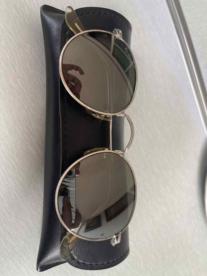 Vintage RayBan  B L W2247 Etched White Gold Made In Usa . รูปที่ 2