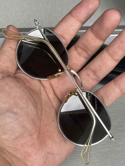 Vintage RayBan  B L W2247 Etched White Gold Made In Usa . รูปที่ 8