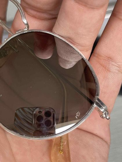 Vintage RayBan  B L W2247 Etched White Gold Made In Usa . รูปที่ 6