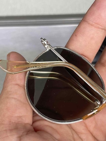 Vintage RayBan  B L W2247 Etched White Gold Made In Usa . รูปที่ 10