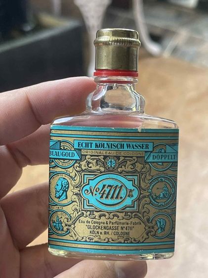น้ำหอม 4711 มีรอยเปิด ขนาด 25ml  0.9 Oz.  สภาพเก่าตามกาลเวลา  รูปที่ 6
