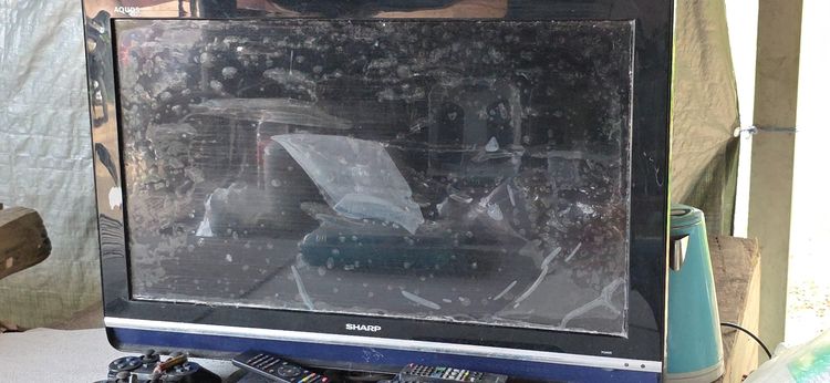 ขาย TV LCD Sharp 32นิ้ว (32L400M) สาย+รีโมทครบ ใช้ได้ดีปกติครบทุกฟังก์ชัน -ตำหนิ-ฟิล์ม-หน้าจอเสื่อม รูปที่ 5