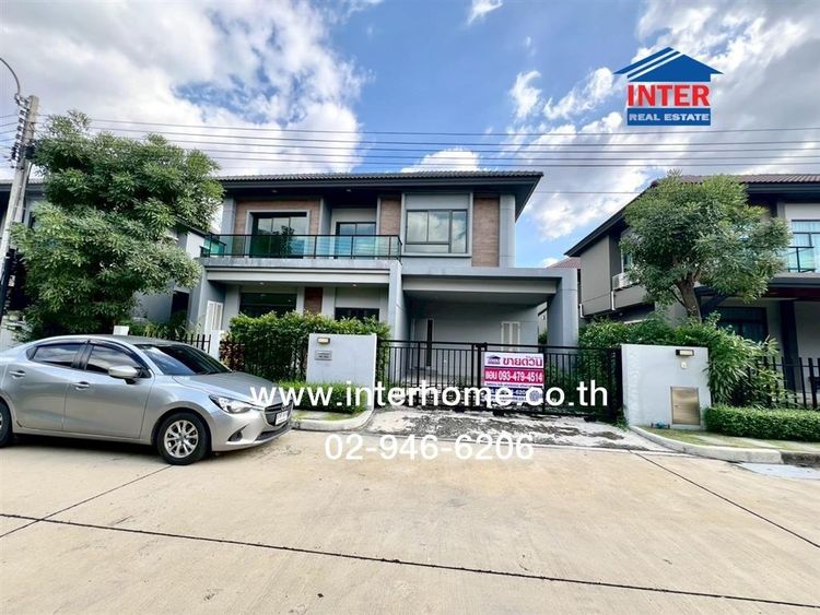 บ้านเดี่ยว 2 ชั้น 50.3 ตร.ว. หมู่บ้านเวนิว พระราม9 ใกล้ด่านทับช้าง ถนนเลียบกาญจนาภิเษก ถนนศรีนครินทร์-ร่มเกล้า เขตสะพานสูง กรุงเทพมหานคร