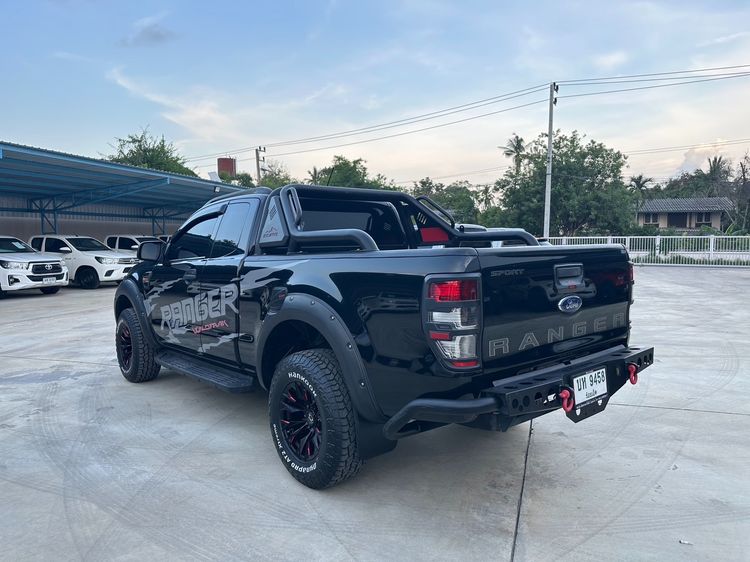 Ford Ranger 2021 2.2 Hi-Rider XL Plus Pickup ดีเซล ไม่ติดแก๊ส เกียร์ธรรมดา ดำ รูปที่ 4