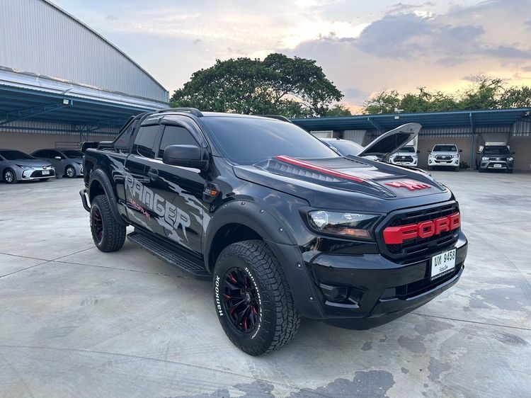 Ford Ranger 2021 2.2 Hi-Rider XL Plus Pickup ดีเซล ไม่ติดแก๊ส เกียร์ธรรมดา ดำ รูปที่ 2