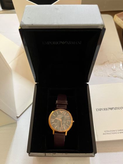 นาฬิกา มือสอง Emporio Armani สายสีน้ำตาล รูปที่ 5