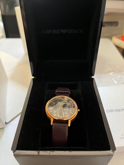 นาฬิกา มือสอง Emporio Armani สายสีน้ำตาล รูปที่ 2
