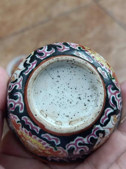 ชุดกาชาพร้อมถ้วนถาดรองเทพนมนรสิงห์เก่า  รูปที่ 17