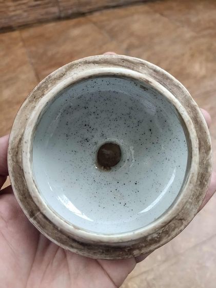 ชุดกาชาพร้อมถ้วนถาดรองเทพนมนรสิงห์เก่า  รูปที่ 5