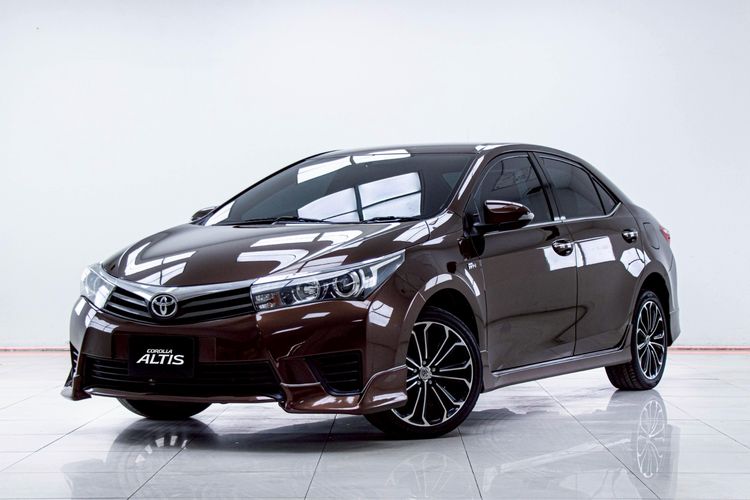 Toyota Altis 2014 1.8 S Sedan เบนซิน ไม่ติดแก๊ส เกียร์อัตโนมัติ น้ำตาล รูปที่ 4